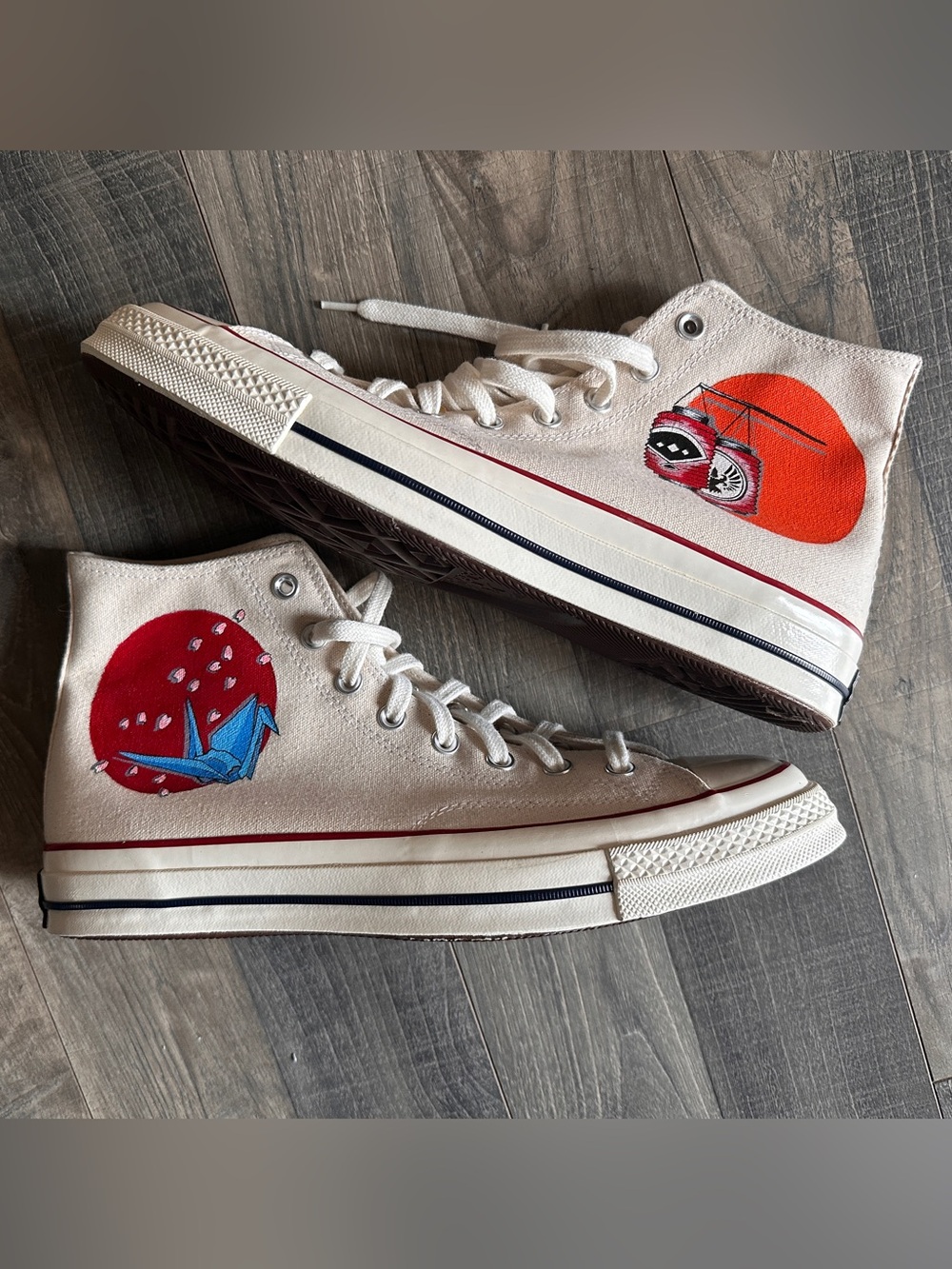 Flying Hawk Studio/Simple Union x Converse 1970 Sneakers